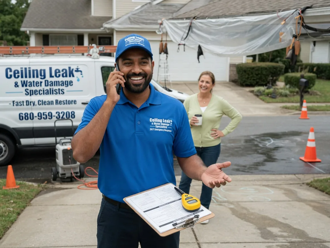 Ceiling Leak Cleanup Faywood, NM FAQs